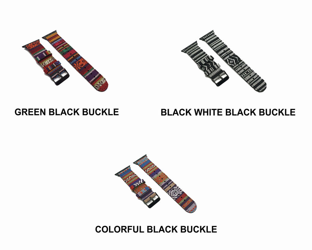 Home Women Unisex Fabric Woven Strap Nylon Watch Band For Apple Watch Band 38mm 42mm For iWatch series 5 4 3 2 1