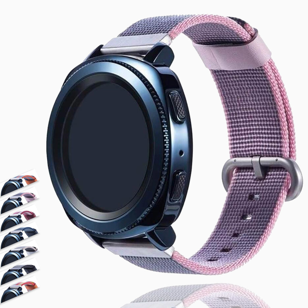 Watchbands Woven nylon band for Samsung Galaxy Watch 46mm 42mm Active 2 strap Magic Huami Amazfit Bracelet watch Band 22mm 20mm