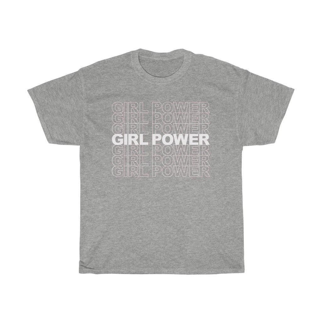 T-Shirt Sport Grey / S Girl Power, GRL PWR Shirt, Feminist Shirt, Feminist Tshirt, Feminist T-Shirt, Equal Rights, Inspirational Shirt
