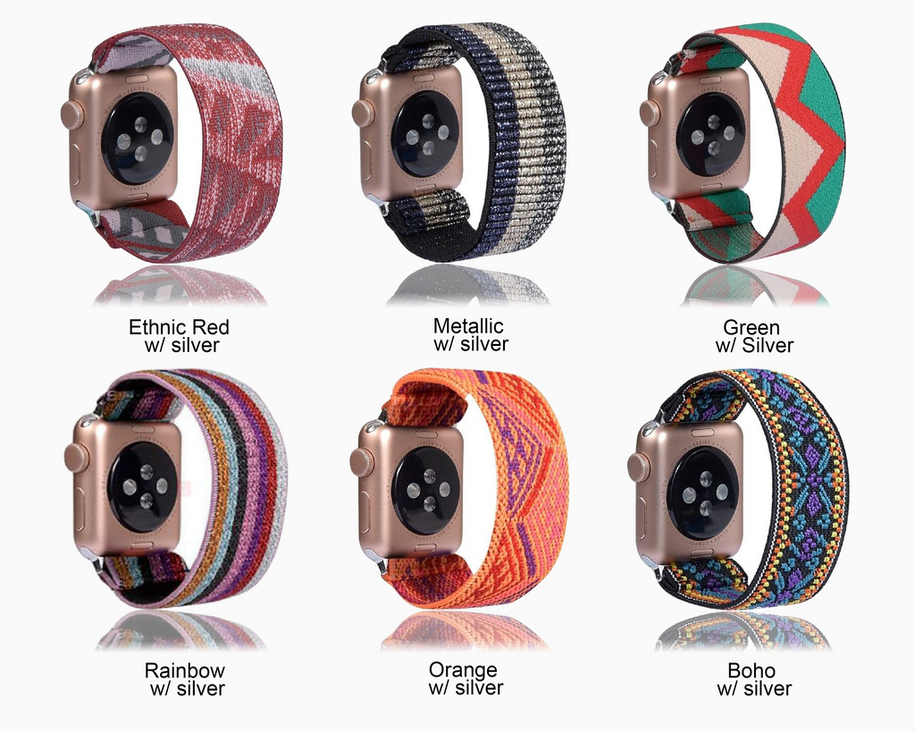 Watchbands Copy of Elastic stretch Scrunchie Strap for apple watch band 40mm 44 mm iwatch band 42mm 38mm girl women Stretchy bracelet apple watch series 5 4 3 2 38|Watchbands|
