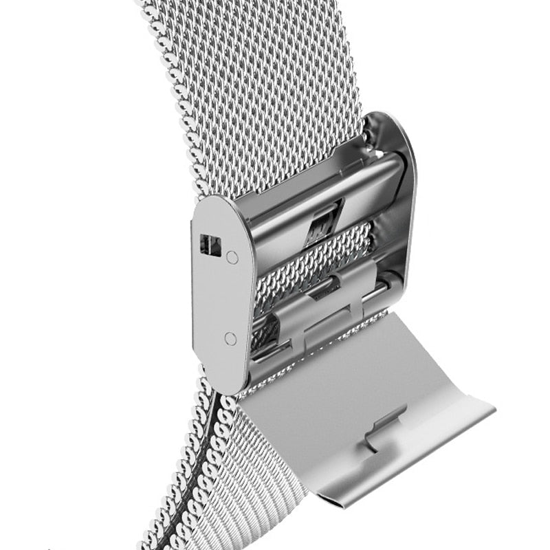 Slim High-Quality Steel Metal Strap Series 8 7 6 5  Wristband