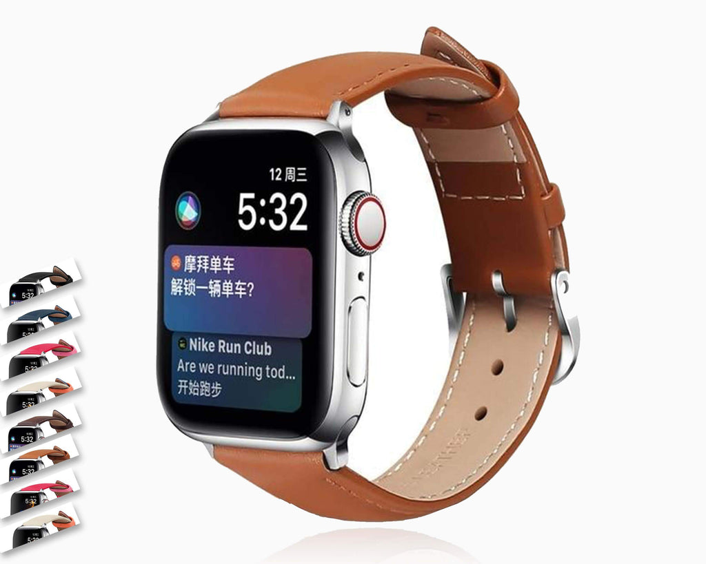 Watchbands Strap for Apple watch band 44mm 40mm watchband apple watch 5 4 3 2 1 classic leather bracelet belt iwatch 42mm 38mm Accessories|Watchbands|