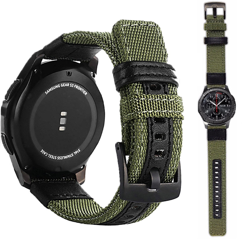 Strap For Galaxy Watch 3 46mm Band Gear s3 Frontier Classic 22mm 20mm –