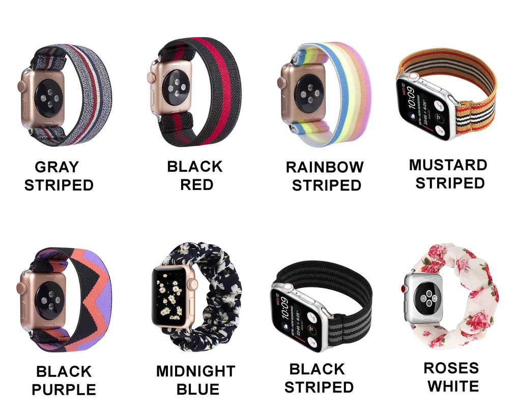 Watchbands Scrunchie Elastic Strap for Apple watch Series 6 5 4 iWatch Watchbands