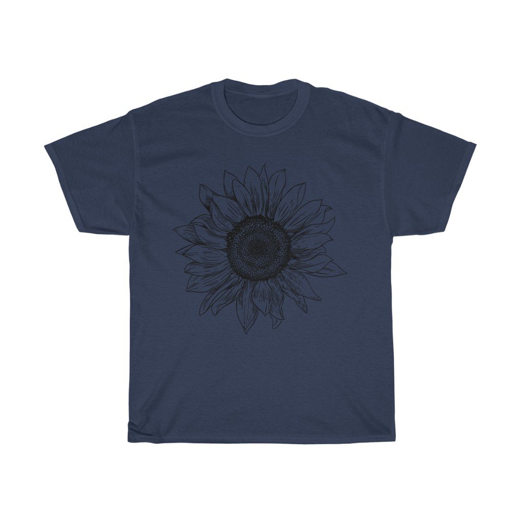 T-Shirt Navy / S Unisex Heavy Cotton Tee