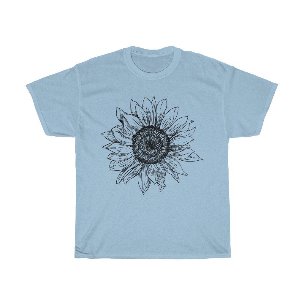 T-Shirt Light Blue / S Unisex Heavy Cotton Tee