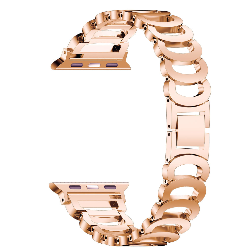 Luxury Diamond Strap for Series 7 6 5 4 Premium Metal Crystal Bracelet