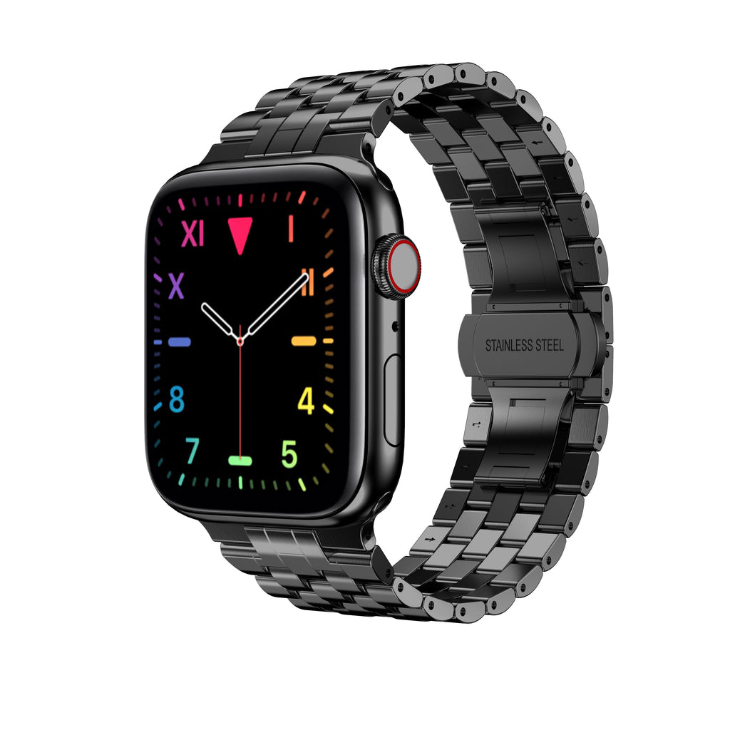 Premium Steel Metal Strap for Apple Watch Band Series 7 6 5 4 Bracelet iWatch 38mm 40mm 41mm 42mm 44mm 45mm Men Wristband |Watchbands|