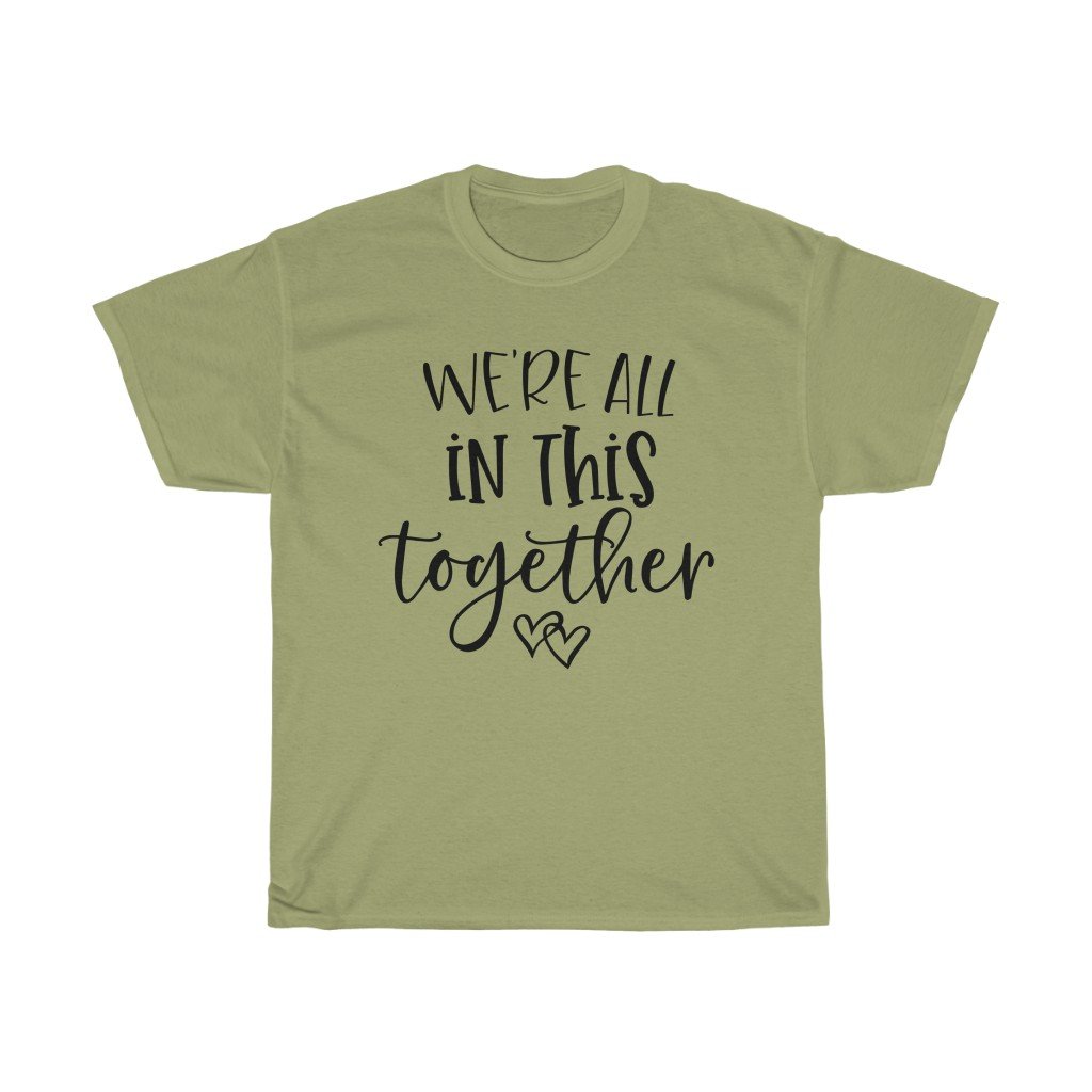 T-Shirt Kiwi / S Copy of We're all in this together women tshirt tops, short sleeve ladies cotton tee shirt  t-shirt, small - large plus size