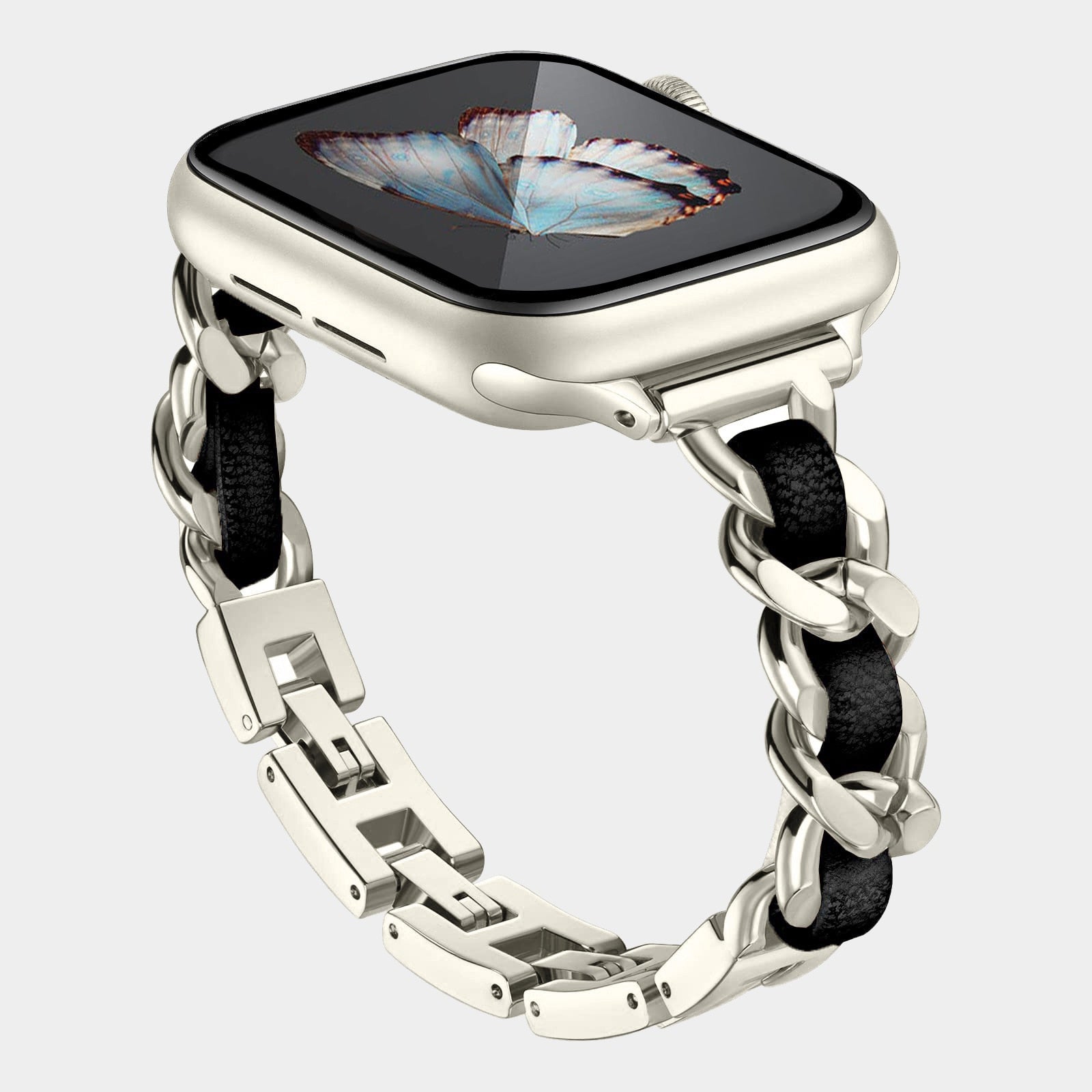 Apple Watch Gunmetal Bracelet Strap | All Series | Invella