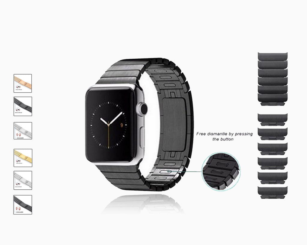 Watchbands High Quality Steel Strap For Apple Watch Metal Watchband Series 6 5 4