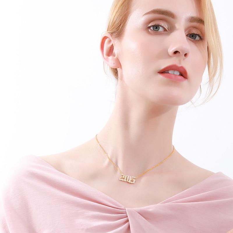 Rose Gold Necklace Tiffany Letter Charm Necklace Tiffany Co 18K