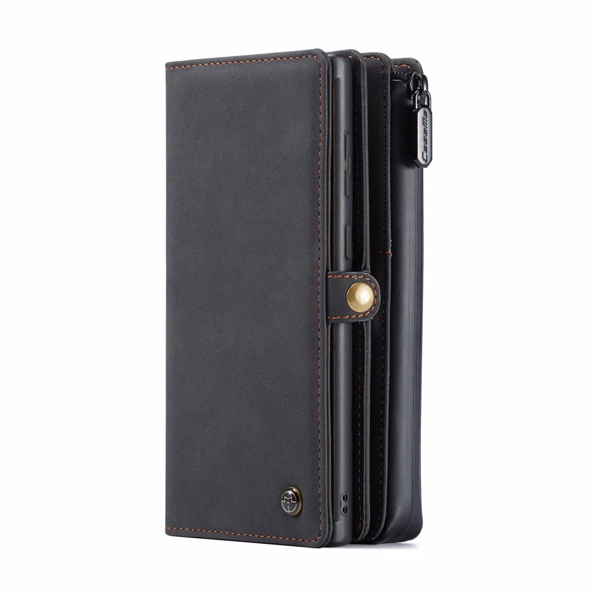 Detachable Magnetic Leather Wallet Case For Samsung Phones - The Armour Case