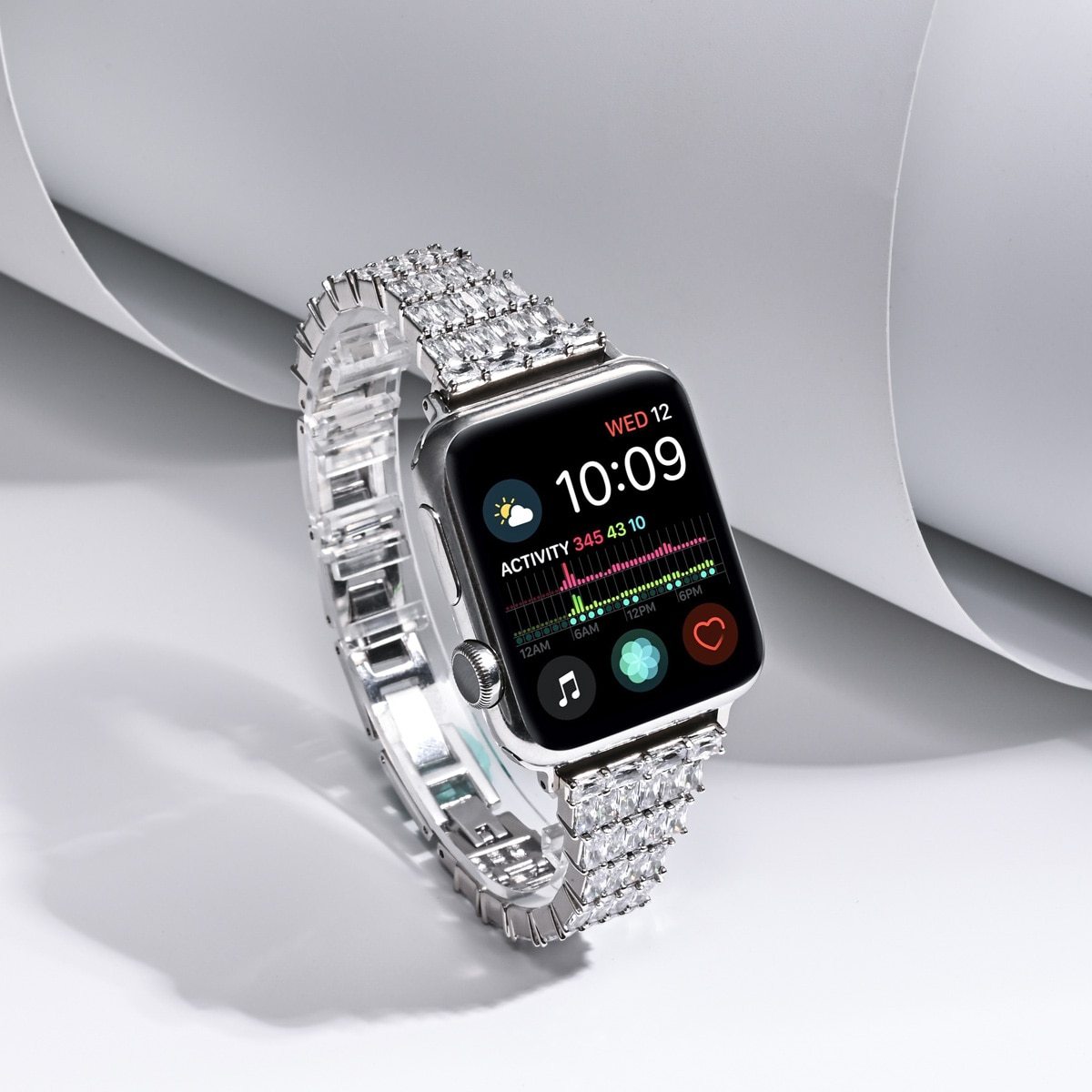 Metal Mesh Apple Watch Band - Magnet Fixation| BURGA