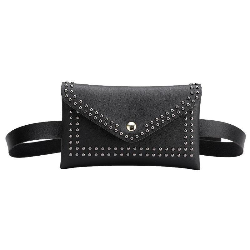  Black Belt Bag for Women Fashion Waist Fanny Packs