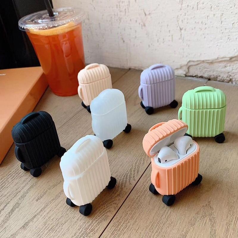 Apple Airpods Cover Soft Silicone strunk lovely Shockproof Case for Ai ...