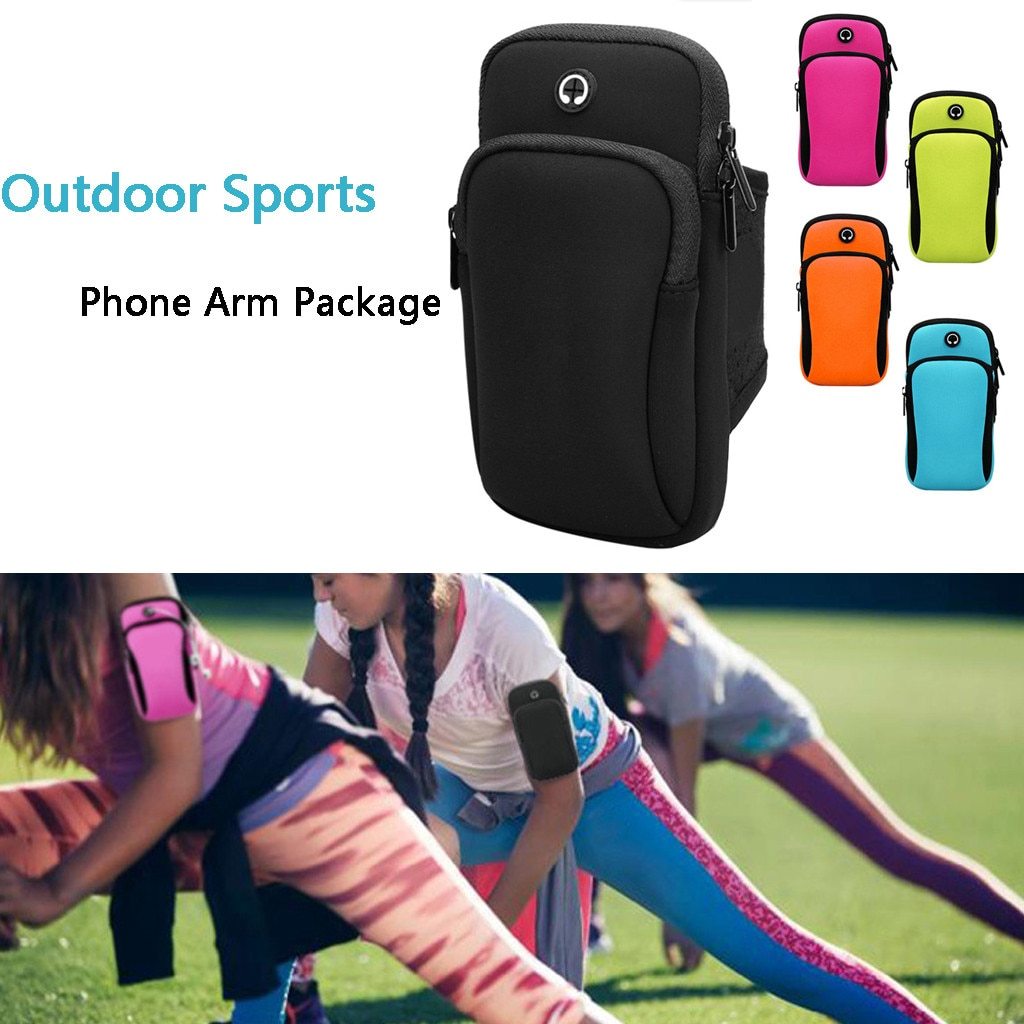 Running Bags Gym Bag Sport Accessories Running Wrist Band Bag Outdoor Sports Phone Arm Package Hiking Cell Strap Pocket Strong And Durable|Running Bags