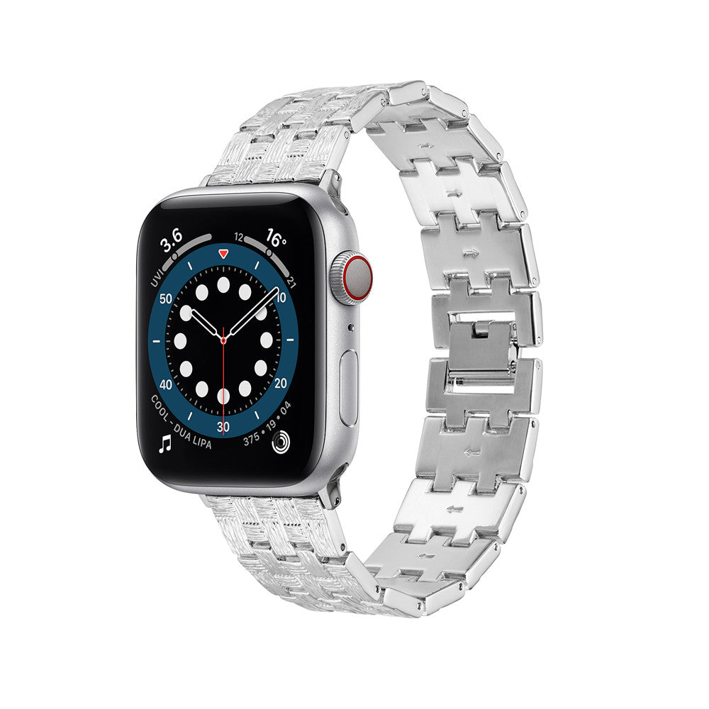 New Luxury Premium Steel Strap For Apple Watch Band 7 Men Metal 41/45