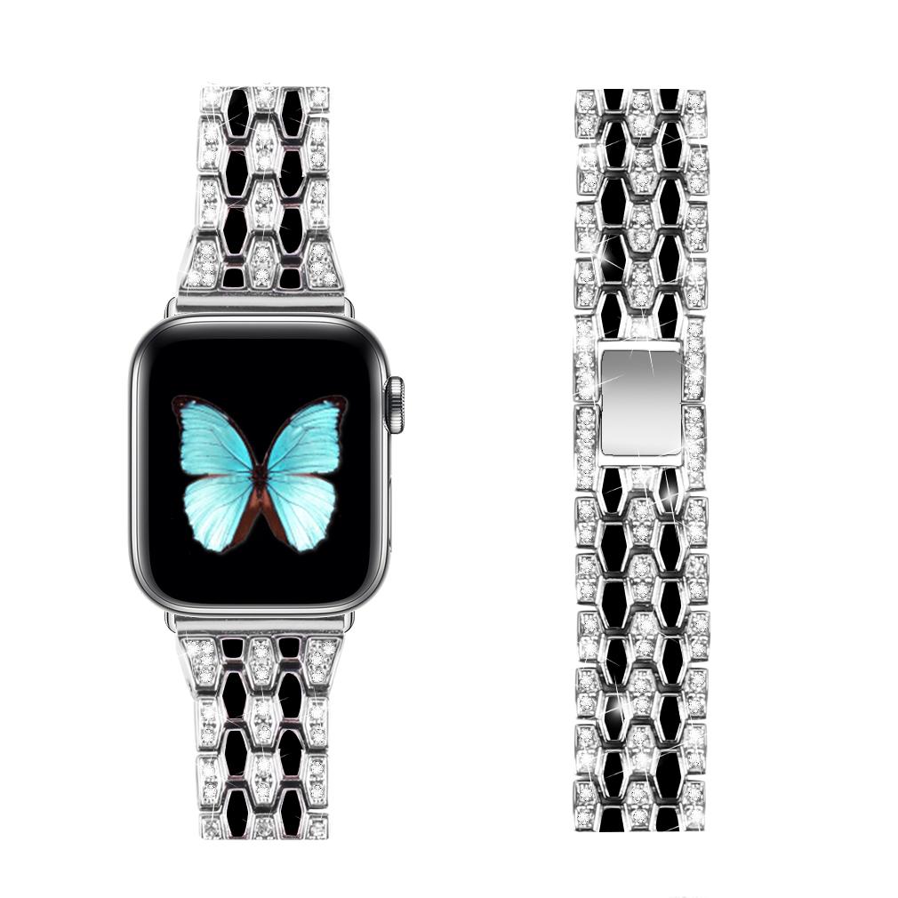 Watchbands New luxury designer Apple Watch bling diamond Band pave crystal strap