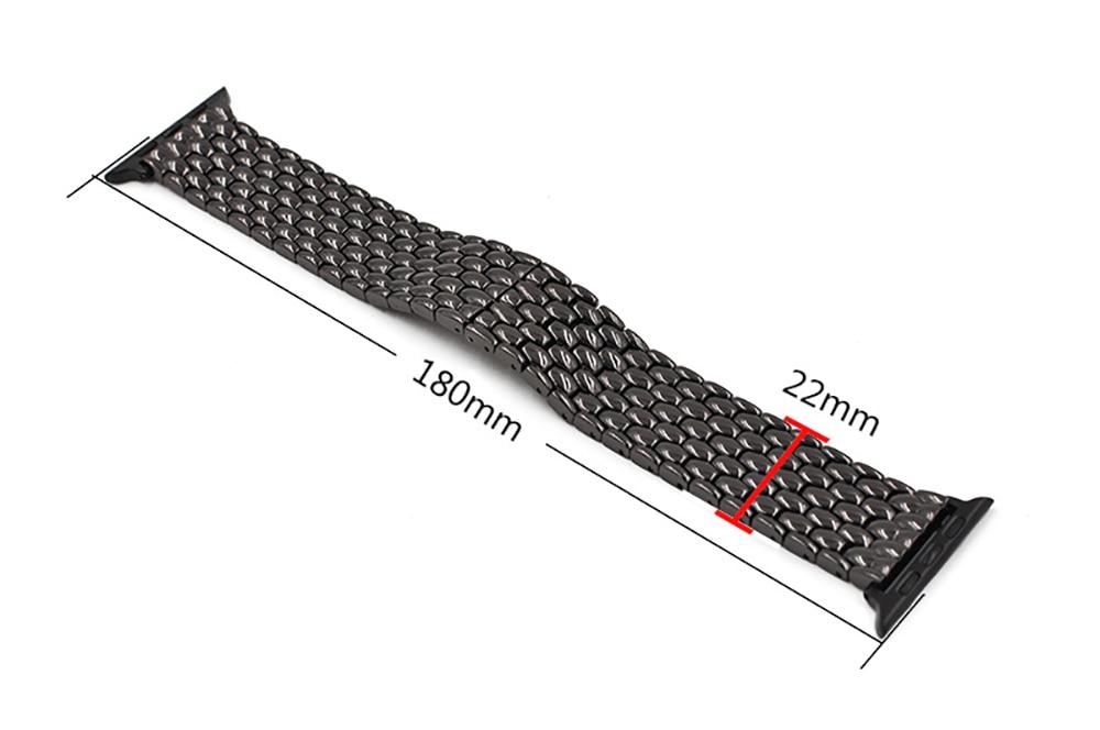 Apple Apple Watch Series 6 5 4 3 2 Band, Business Professional Style, Stainless Steel Strap Watch Band 40mm 44mm 38mm 42mm