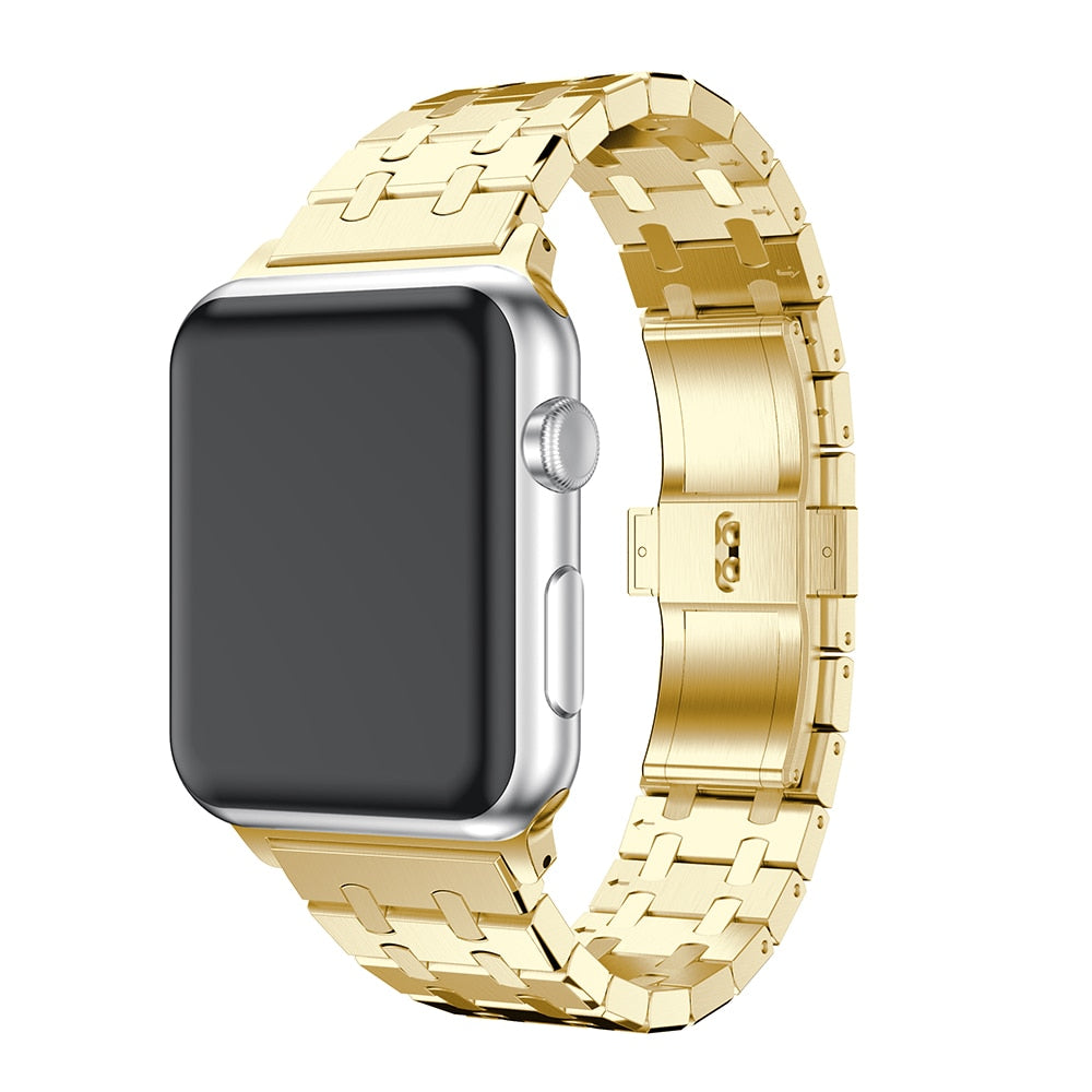 Stainless Steel Luxury Chanel Apple Watch Band – Trend Sellers