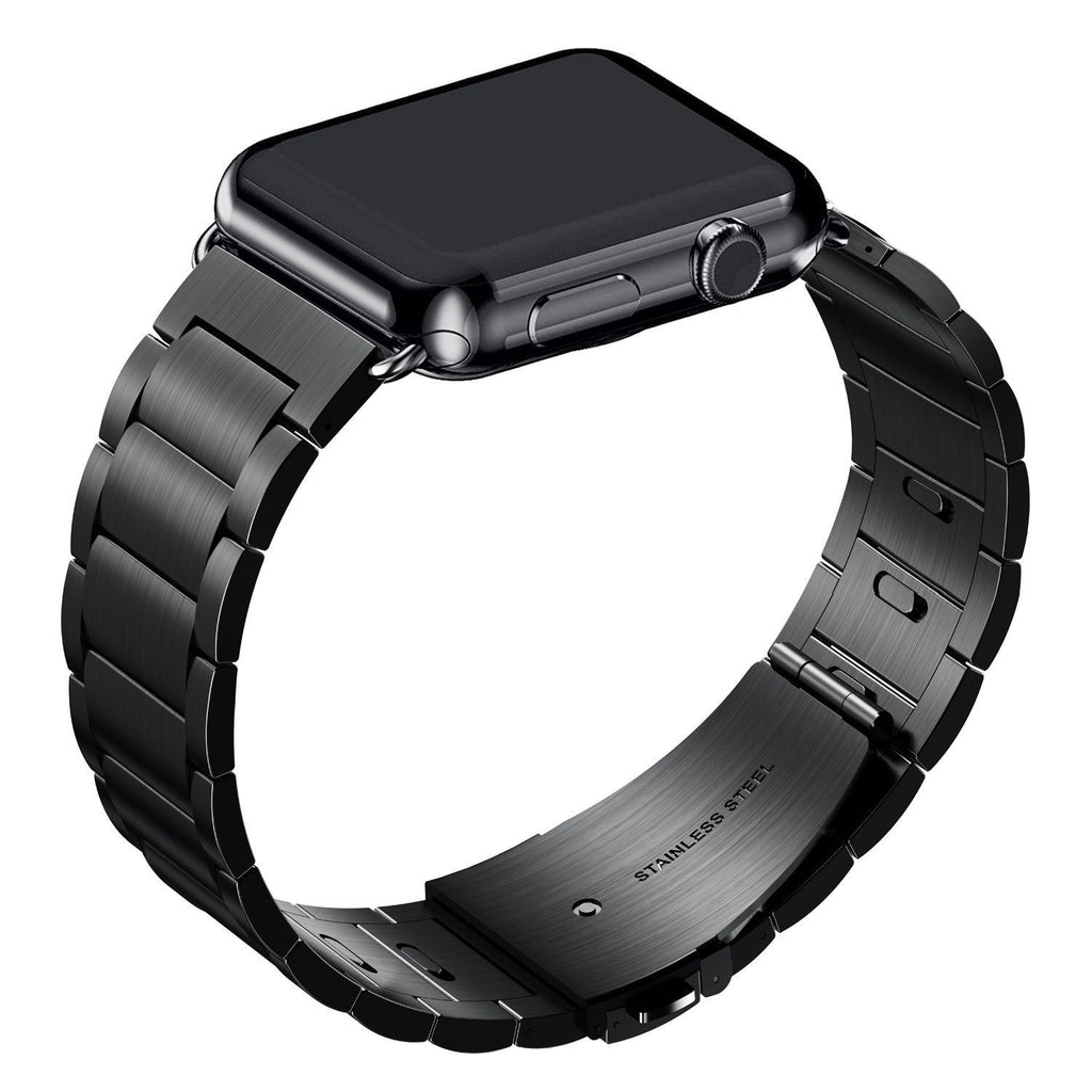 Watchbands Apple Watch Band Series 6 5 4 Link Bracelet Strap iWatch 38mm 40mm 42mm 44mm Luxury Premium Steel Adjustable Wristband Men |Watchbands|