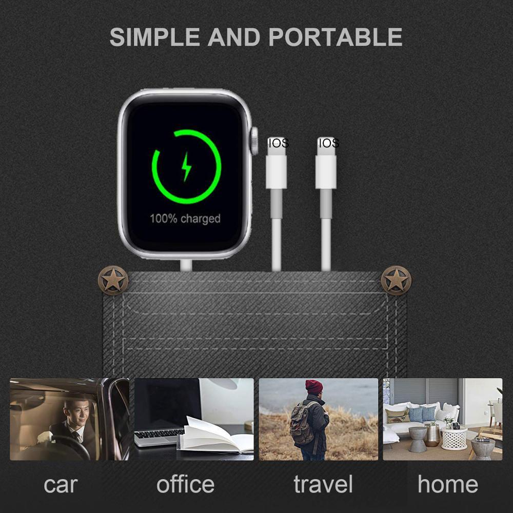 Watch charger Magnetic Wireless Charger 3 in 1 for Apple Watch Charger 6 5 4 3 SE USB Induction Charging Cable QI Dock Station for Iphone|Watch charger|