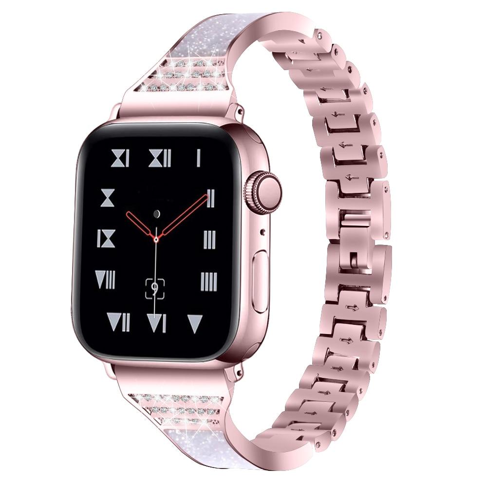 New Ceramic Diamond Strap for Apple Series High-Quality Steel