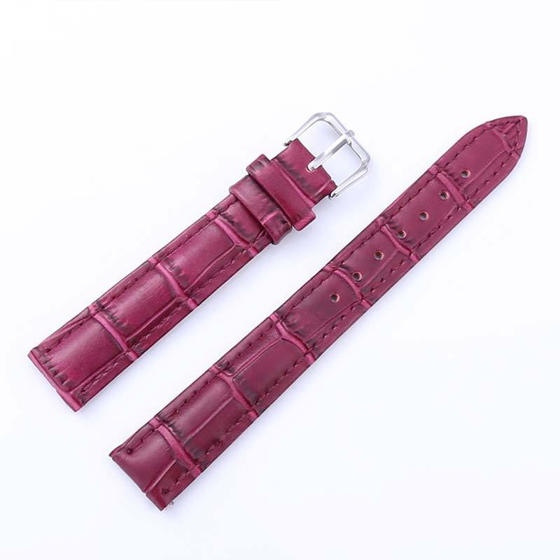 Watchbands 1PC High Quality Popular Watches Band Watch Strap Women Men Genuine Leather 2MM/14MM/16MM/18MM/20MM/22MM/24MM Hot Sale|Watchbands