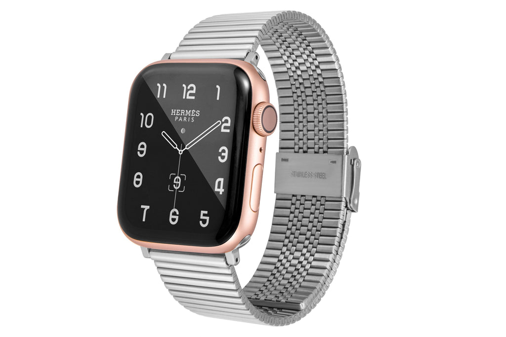 Watchbands Stainless Steel Strap For Apple Watch band 42mm 38mm 1/2/3/4 Metal Watchband Bracelet Band for iWatch Series 4 5 6 SE 44mm 40mm|Watchbands|