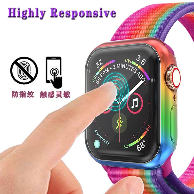 Watch Cases TPU Soft Watch Cover case For Apple Watch series 6 5 4 case 44mm 40mm Slim TPU case Protector for iWatch 6 5 4 44mm protective|Watch Cases|