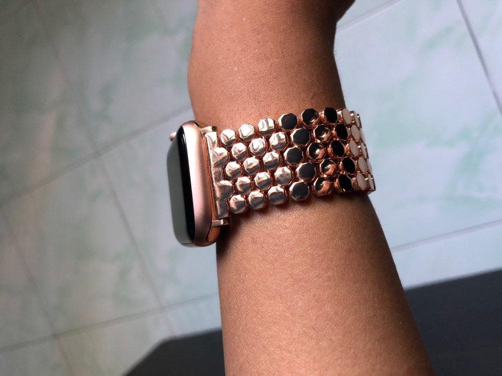 Accessories Apple Watch band womens steel bracelet strap iwatch 40 44 mm Series 6