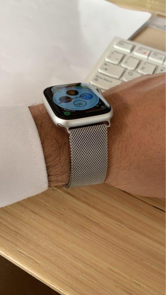 Apple Watch band Milanese mesh magnetic sport Loop stainless steel metal  Series 4 3,  Iwatch band 42mm 44mm 38mm 40mm link Bracelet Watch band -  USA USPS Fast Shipping - www.Nuroco.com