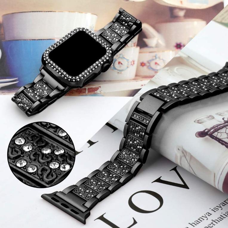 Hanya Silver Plated Pendants Cuff Strap for Samsung Galaxy Watch