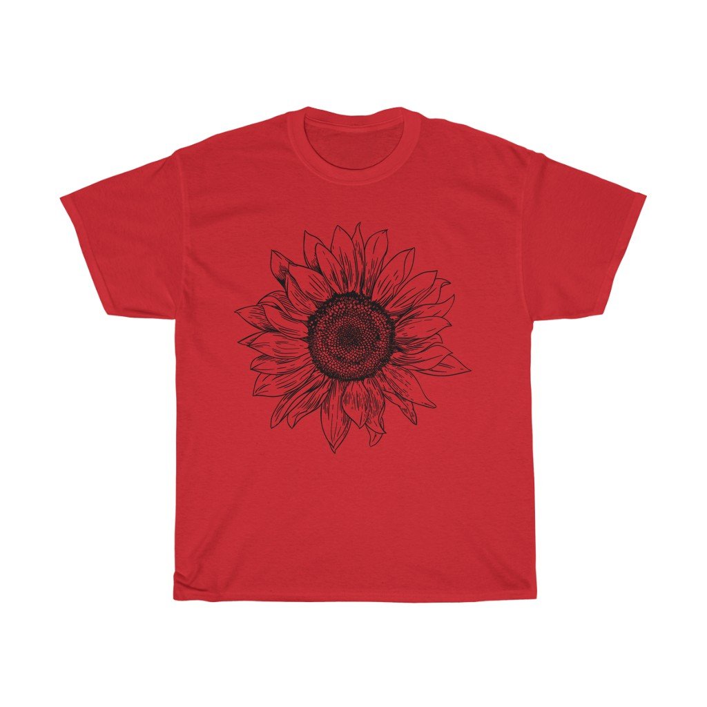 T-Shirt Red / S Unisex Heavy Cotton Tee