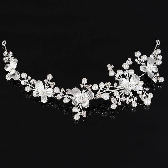 accessories 3178 Rhinestone Crystal crystal Hair Vine Tiara Crown headband, Good for Bridals, Prom, Princess, Pageant, Wedding Hair Accessories