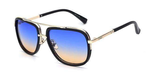 8 Colors, Retro Vintage Sunglasses Big Frame UV400