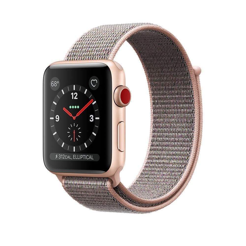 www.Nuroco Apple Watch band Nylon sport loop strap 44mm 40mm 42mm 38mm iWatch Series 1 2 3