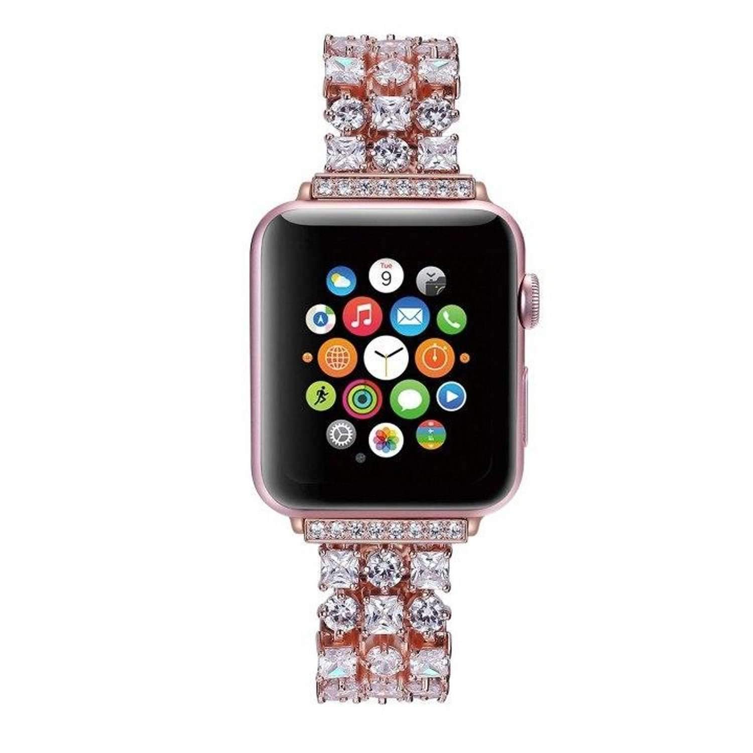 Stars Leather Apple Watch Band iWatch Strap Bracelet Apple Watch 9