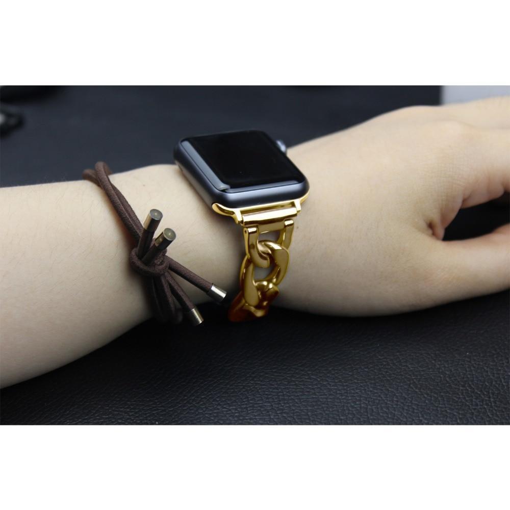 accessories Apple Watch Band Series 6 5 4 3 2, Metal Wrist Belt Replacement wristwatch Chain link Bracelet Strap  iWatch 38mm 40mm 42mm 44mm Watchbands