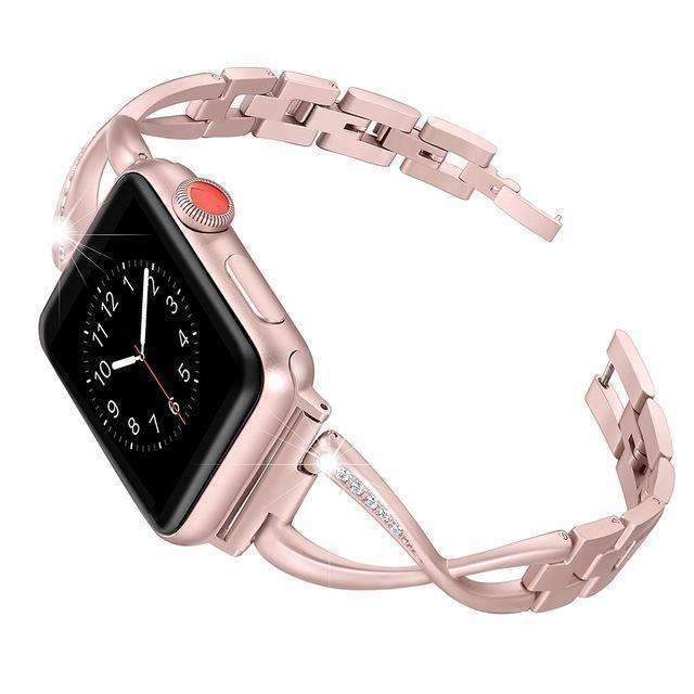 Cuff Bracelet Western Apple Watch Band 44mm Handmade Genuine Cuff