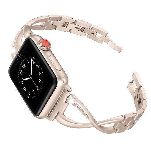 Classic Gold Links Apple Watch Bracelet | Surgical Steel | MIAJWL – Mia  Bijoux