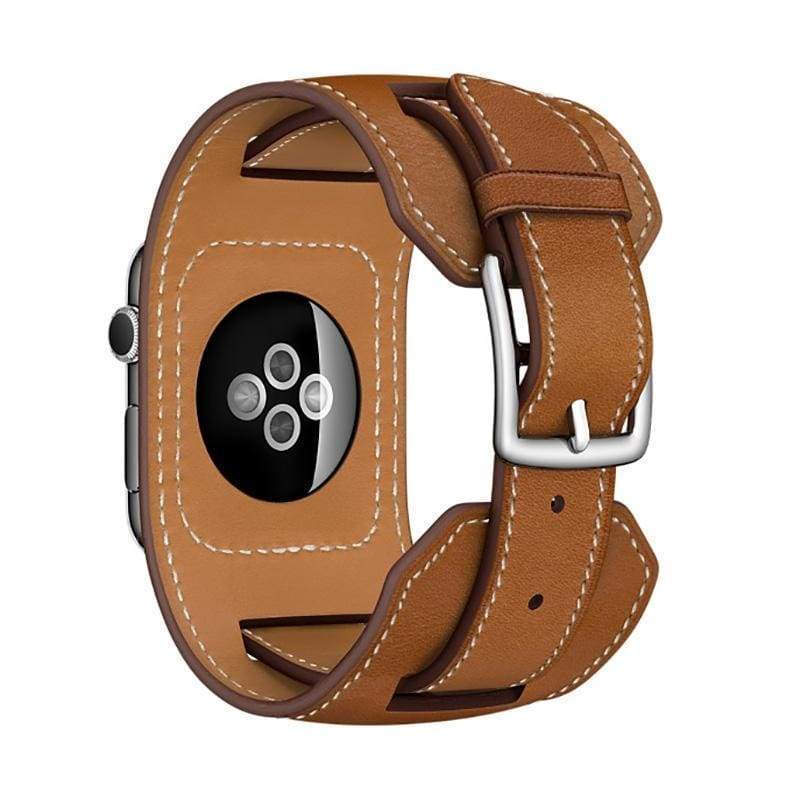 Barenia Leather Apple Watch Band - Fauve 40mm / Small 6 to 6.75