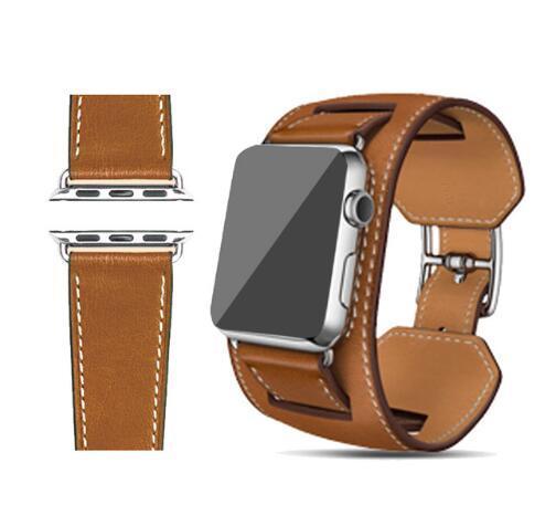 Buy Apple Watch Hermes Leather Double Tour Band - Fauve Barenia - Regular  online Worldwide 