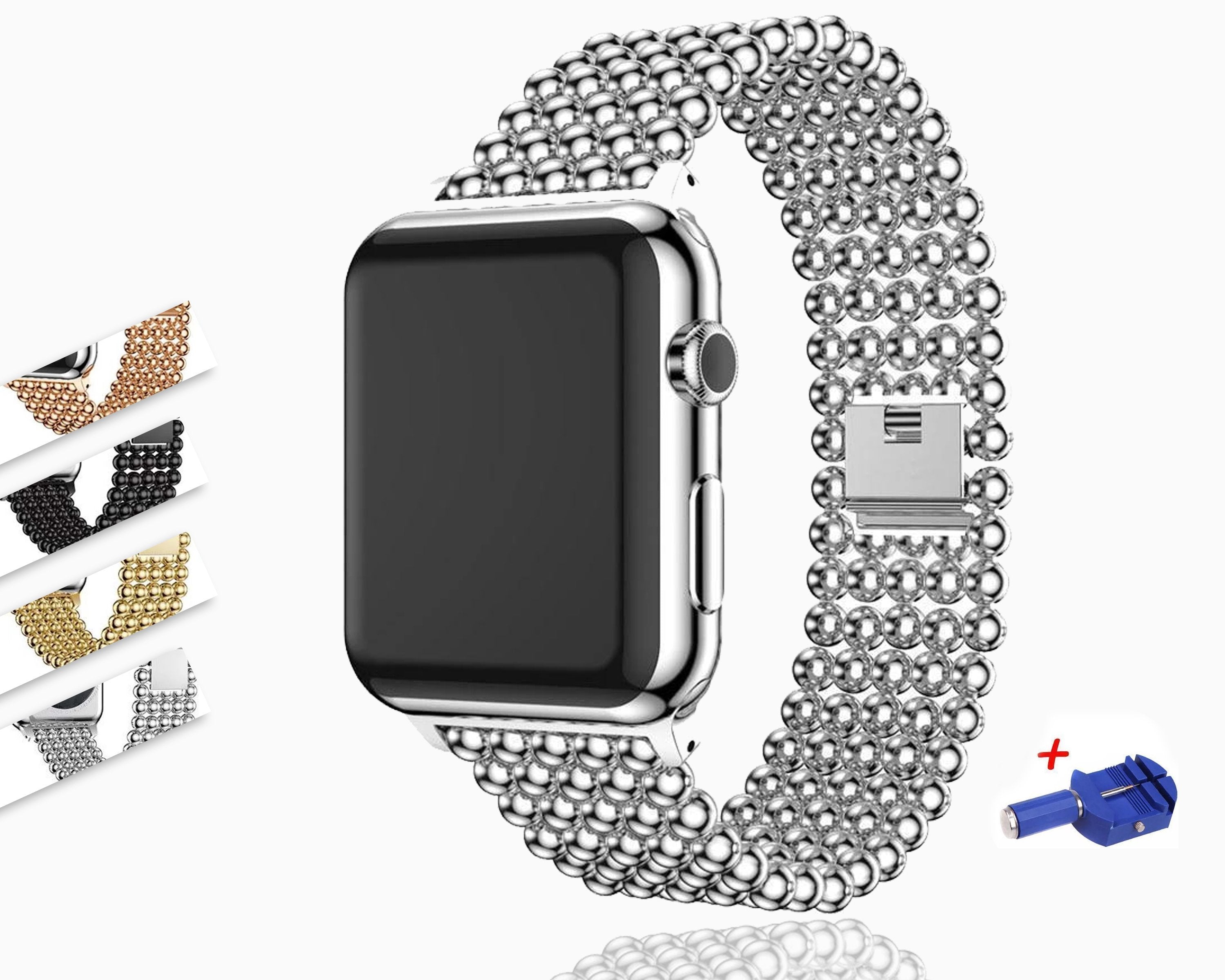 Apple Watch Series Band, Minimal Stainless Steel Metal