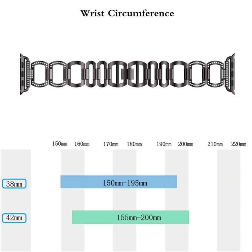 Sizing Guide Apple Watch 44mm Band Size Bracelet For Apple Watch