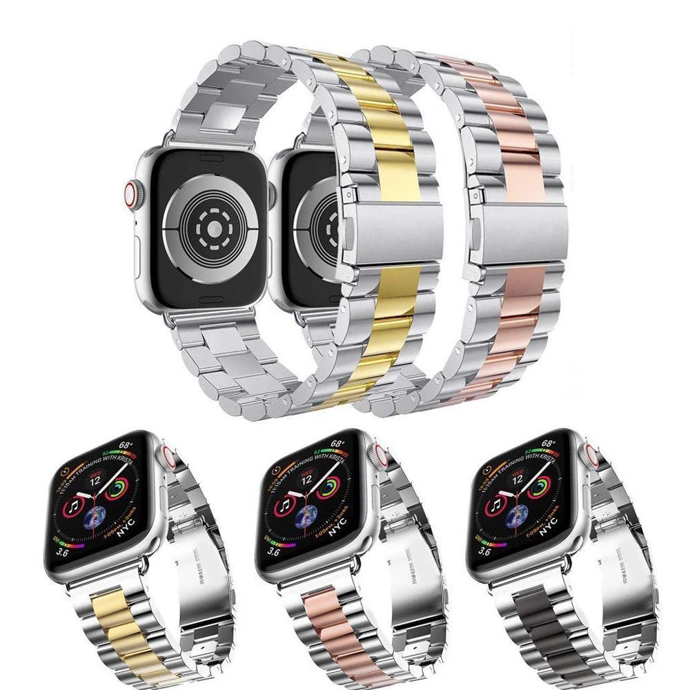 Accessories Apple watch sport strand band, Link band, 44mm, 42mm, 40mm, 38mm, Series 1 2 3 4 Stainless Steel, US Fast shipping