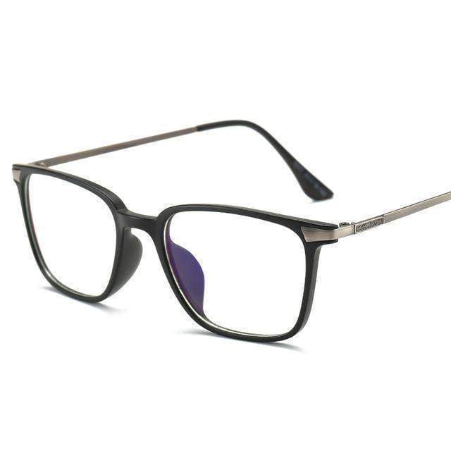 accessories black Square, Anti blue light,  radiation reduction, Myopia, Titanium Computer Eye Glasses