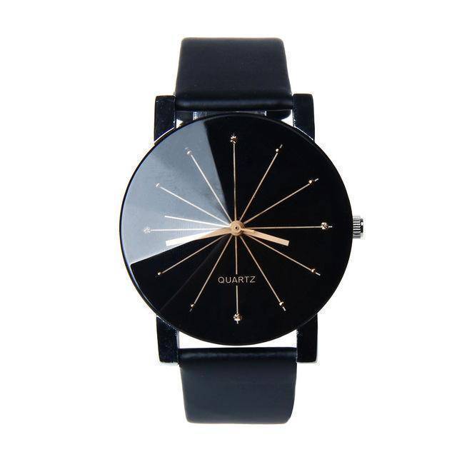 accessories Black Unisex Designer Quartz watch