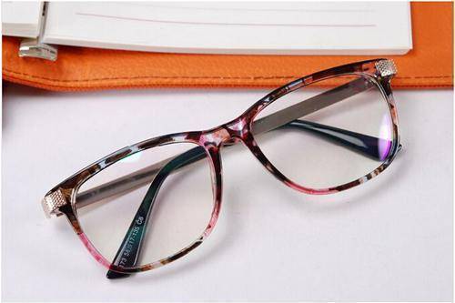 accessories Flower Colord Computer Glare, Blue Light Reduction, Vintage Eye Glasses